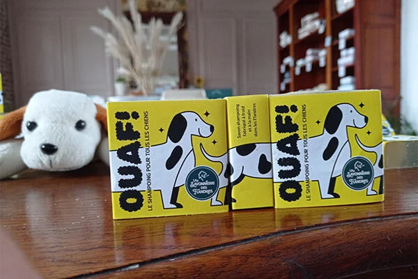 la Savonnerie des Flandres - Ouaf Savon pour chien 01